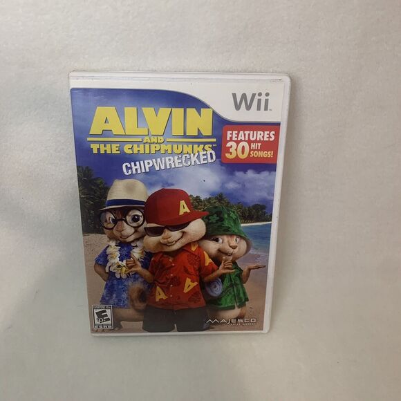 Alvin and the Chipmunks: Chipwrecked (Nintendo Wii, 2011)‎ Complete - Picture 6 of 7